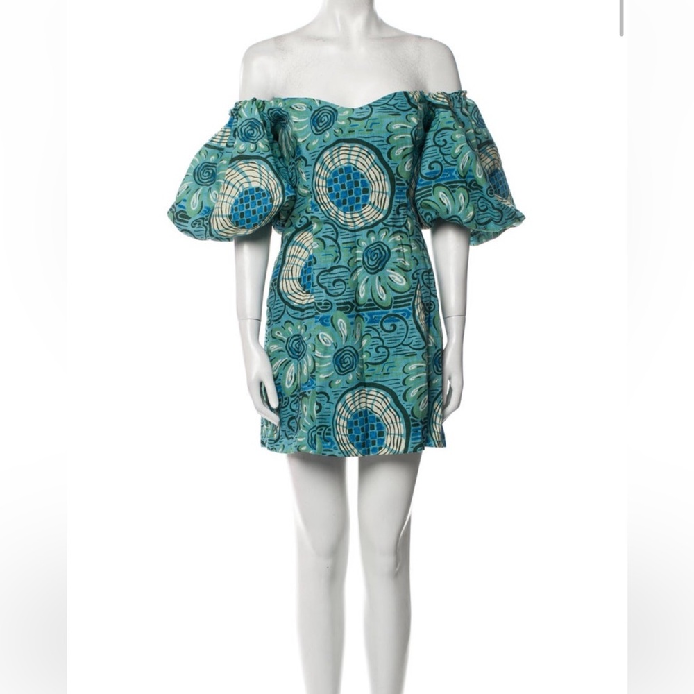 Rhode mini linen dress size 4